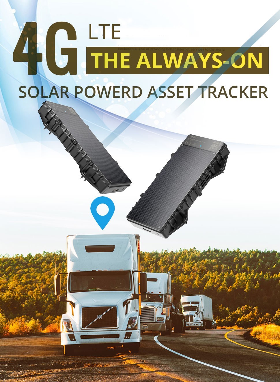 Solarni GPS lokator 4G z GPS/WIFI/BDS/LBS + 10000mAh baterija in IP67 zaščito