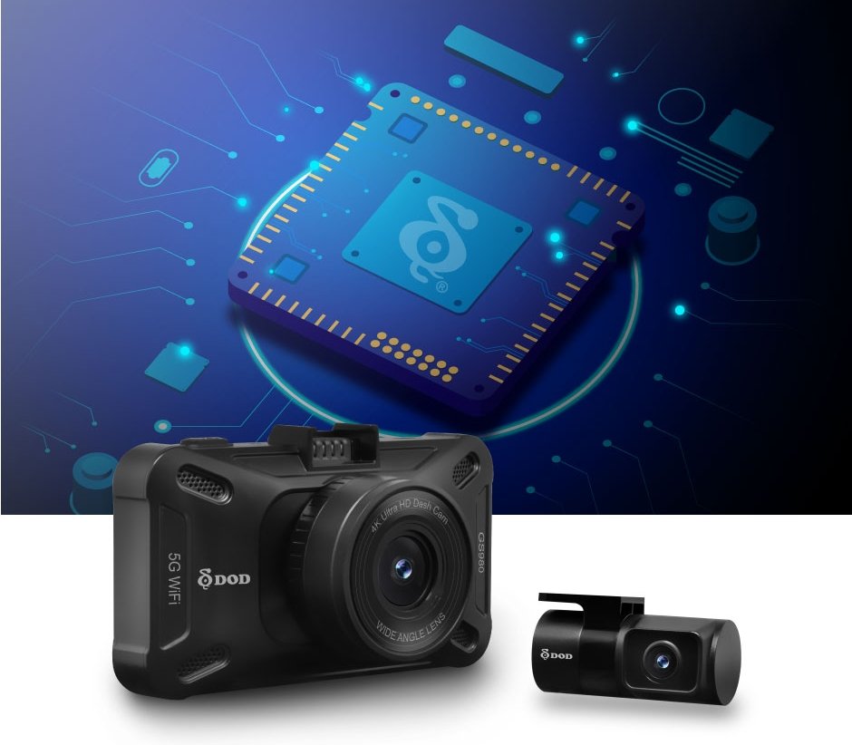 profesionalna avto kamera dod gs980d - nova generacija kamer