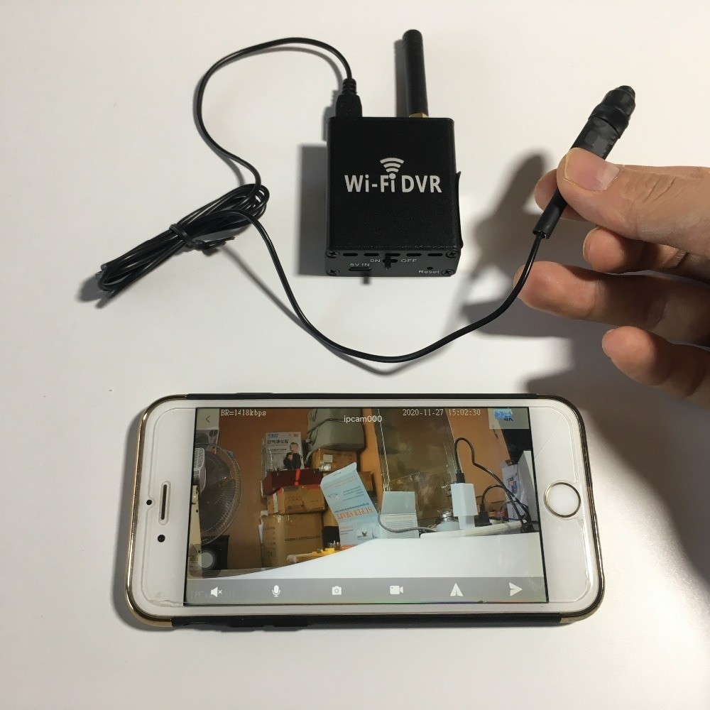 WiFi vohunski modul P2P spremljanje v živo - luknjičasta kamera