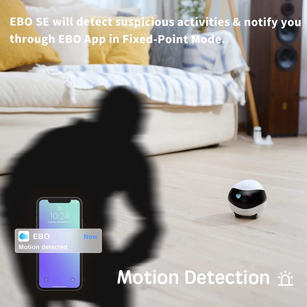 Mini robot, ki bo poskrbel za vašo varnost - detekcija gibanja