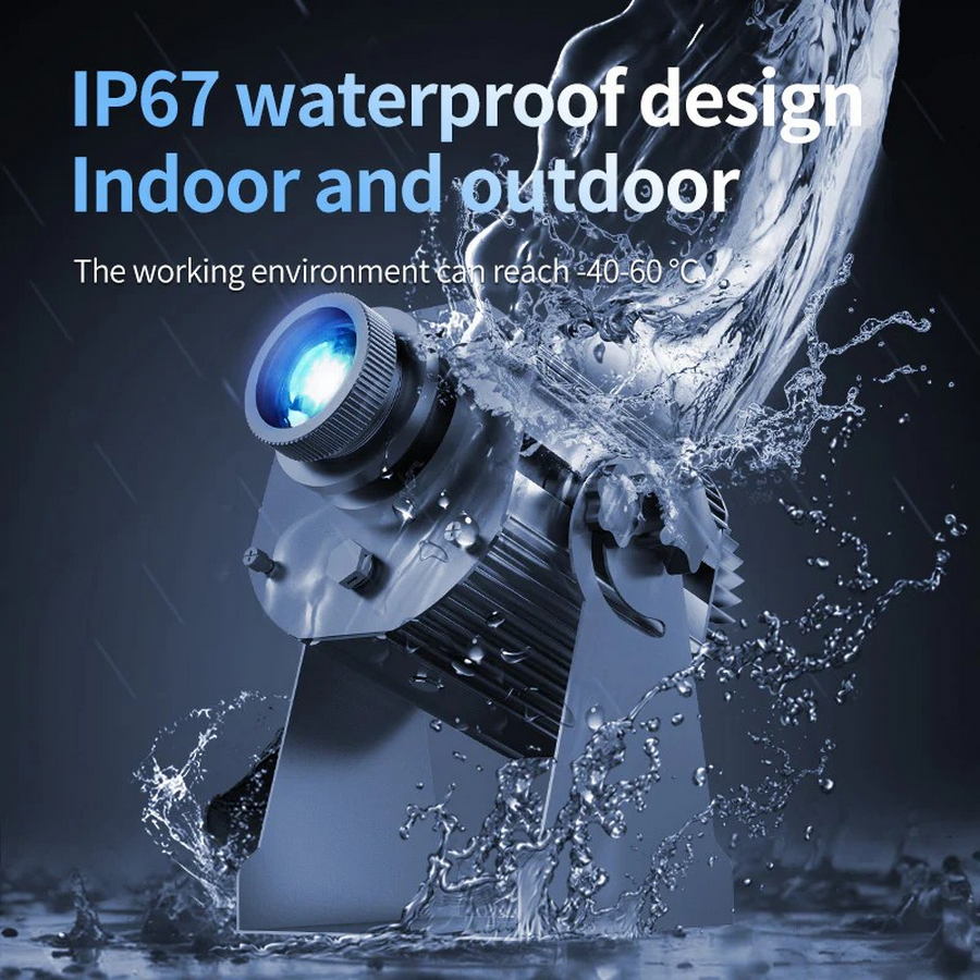 reklamni projektor IP67 vodotesen