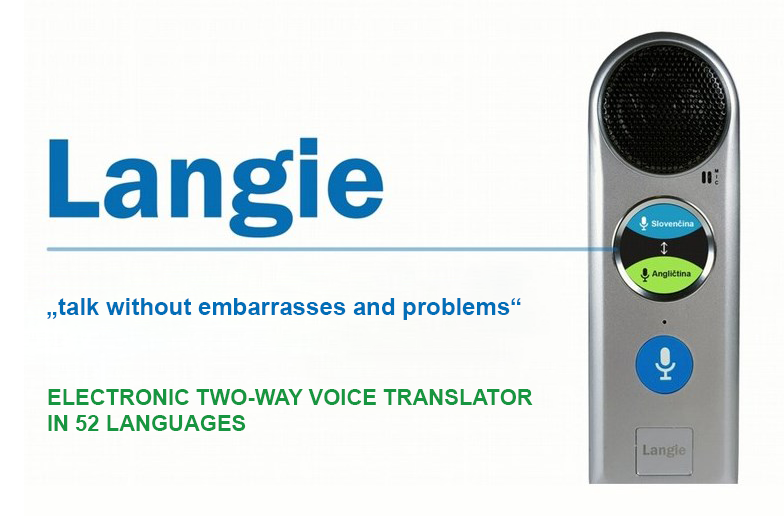 elektronski glasovni prevajalec langie