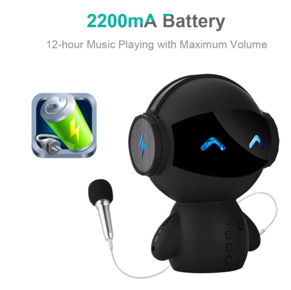 2200 mAh baterija bluetooth zvočnik