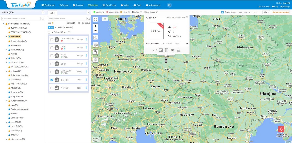 profio x5 gps sledenje vozilu