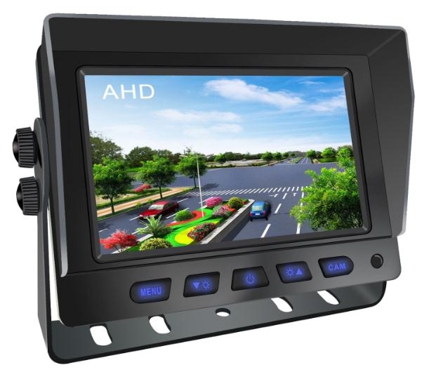 5" hibridni avtomobilski monitor za vzvratno vožnjo