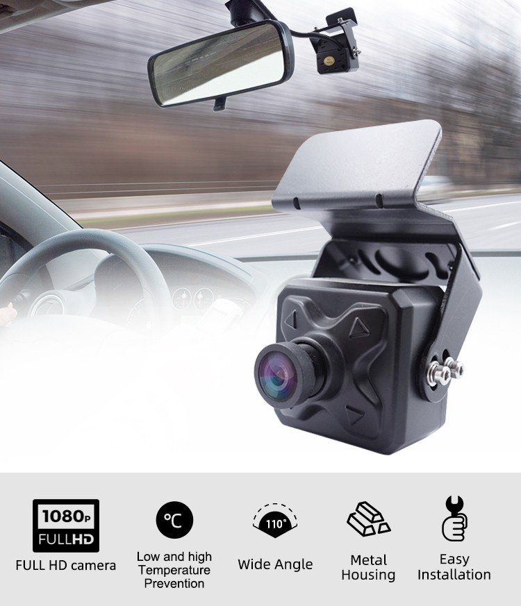 Notranja FULL HD kamera za avto AHD 3,6 mm objektiv