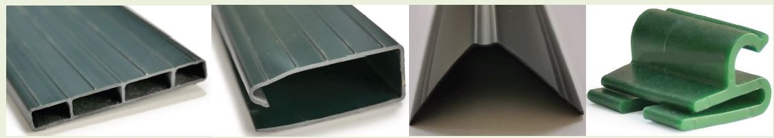 Plastične plošče so izdelane iz trpežnega PVC materiala