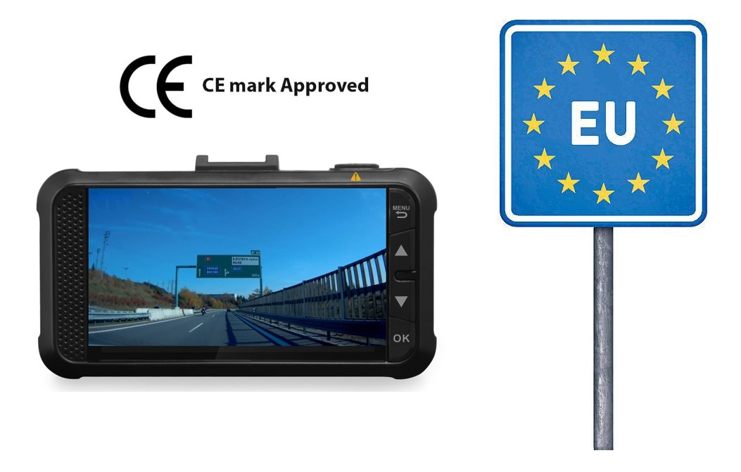 Certificirana CE avto kamera za EU - avto kamere