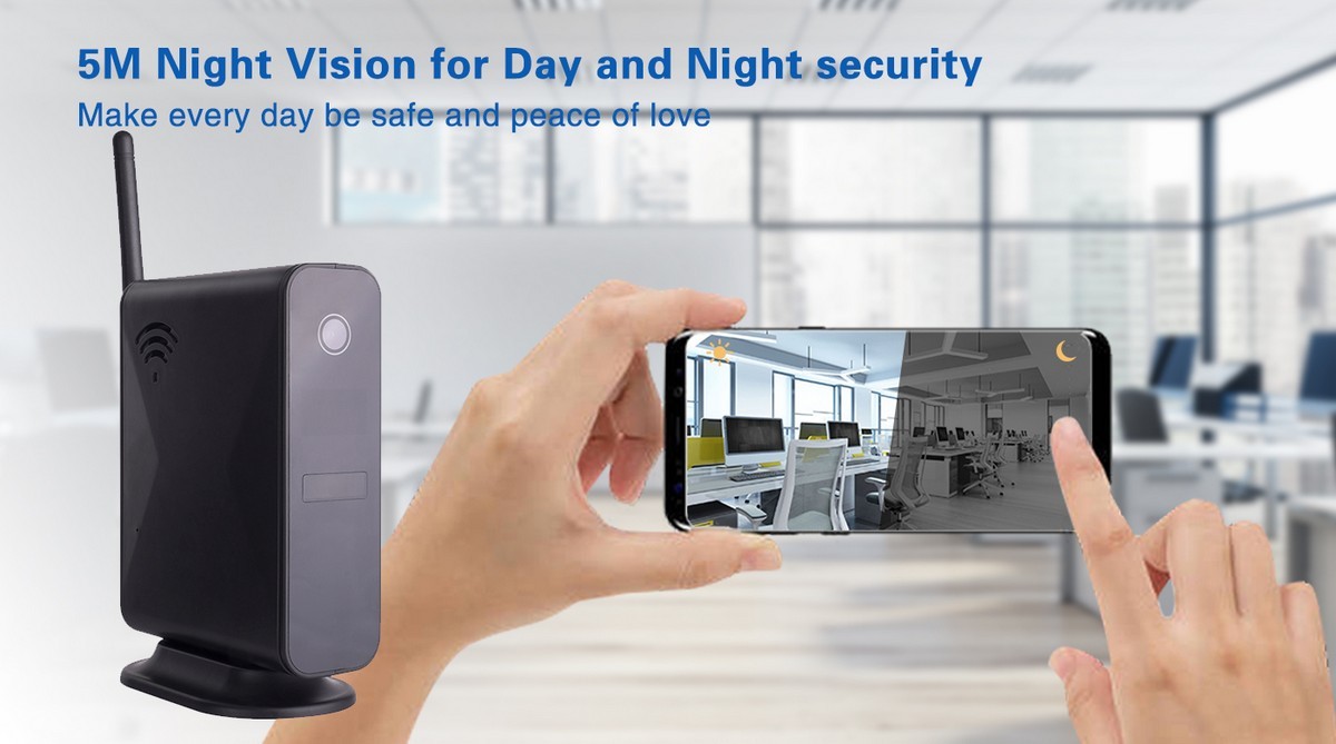 kamera wifi v routerju - IR night vision